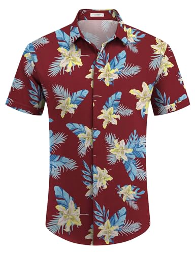 Men's Casual Linen Button-Down Shirt
