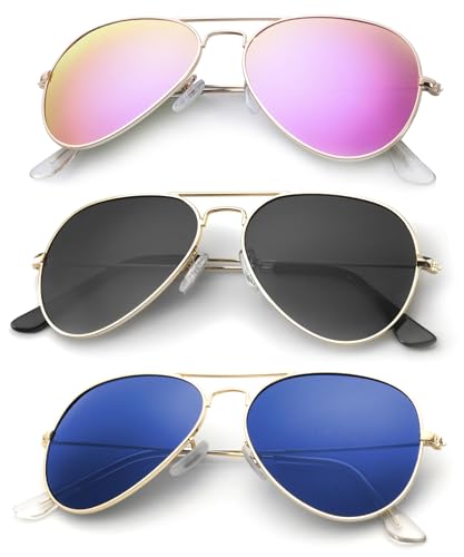 Kaliyadi Polarized Classic Aviator Sunglasses