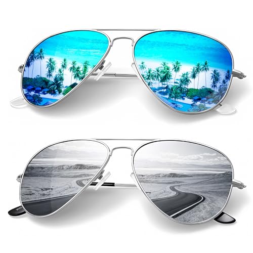 Kaliyadi Polarized Classic Aviator Sunglasses