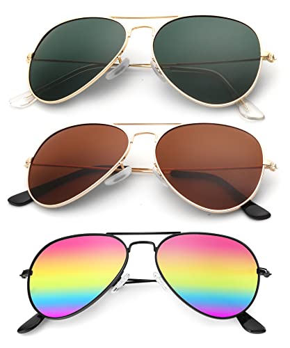 Kaliyadi Polarized Classic Aviator Sunglasses
