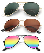 Kaliyadi Polarized Classic Aviator Sunglasses