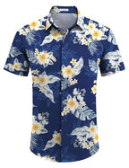 Men's Casual Linen Button-Down Shirt