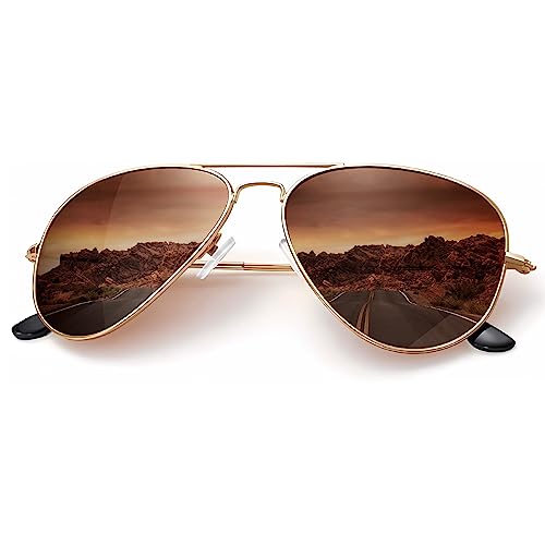 Kaliyadi Polarized Classic Aviator Sunglasses