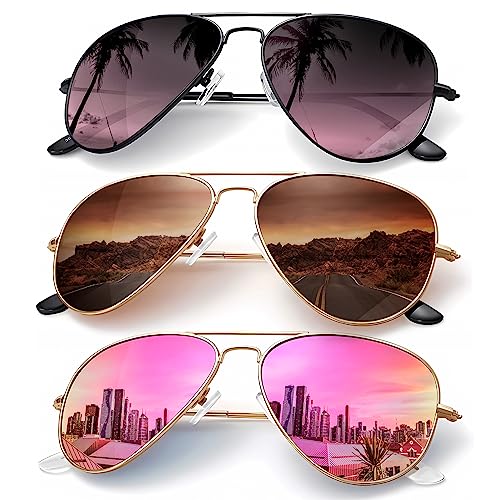 Kaliyadi Polarized Classic Aviator Sunglasses