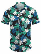 Men's Casual Linen Button-Down Shirt