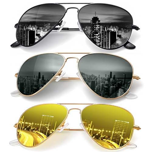 Kaliyadi Polarized Classic Aviator Sunglasses