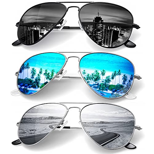 Kaliyadi Polarized Classic Aviator Sunglasses