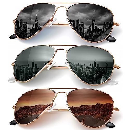 Kaliyadi Polarized Classic Aviator Sunglasses