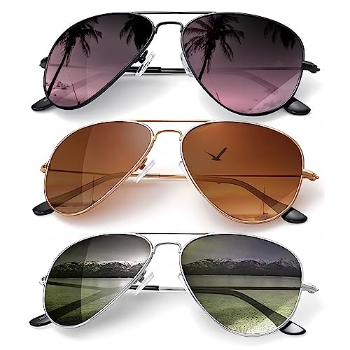 Kaliyadi Polarized Classic Aviator Sunglasses