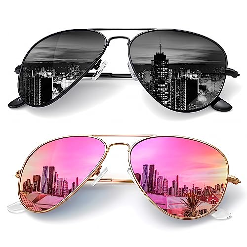 Kaliyadi Polarized Classic Aviator Sunglasses