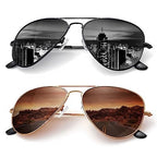 Kaliyadi Polarized Classic Aviator Sunglasses