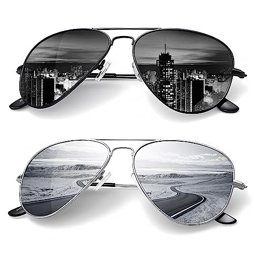 Kaliyadi Polarized Classic Aviator Sunglasses