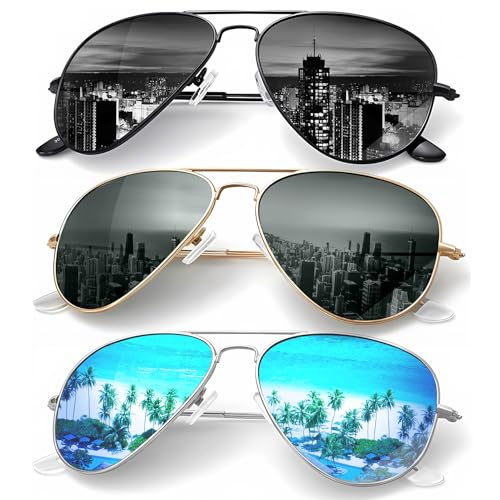 Kaliyadi Polarized Classic Aviator Sunglasses