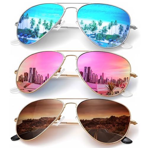 Kaliyadi Polarized Classic Aviator Sunglasses