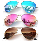 Kaliyadi Polarized Classic Aviator Sunglasses