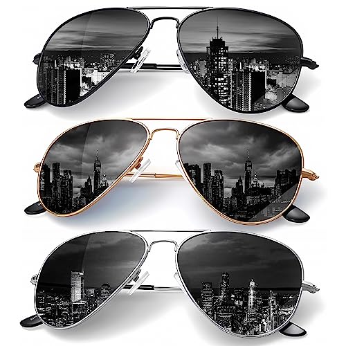Kaliyadi Polarized Classic Aviator Sunglasses