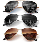 Kaliyadi Polarized Classic Aviator Sunglasses