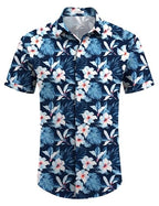 Men's Casual Linen Button-Down Shirt