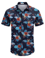 Men's Casual Linen Button-Down Shirt
