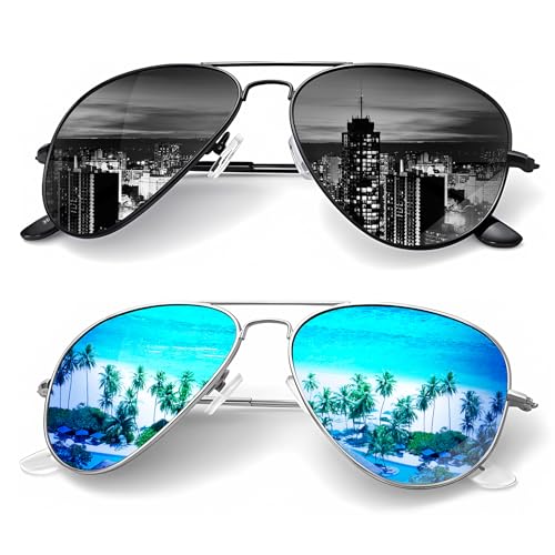 Kaliyadi Polarized Classic Aviator Sunglasses