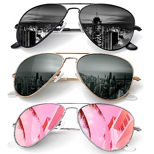 Kaliyadi Polarized Classic Aviator Sunglasses
