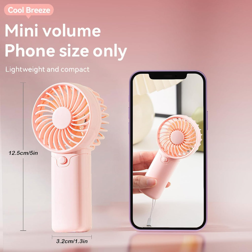 4-Pack Portable Handheld Battery Fans