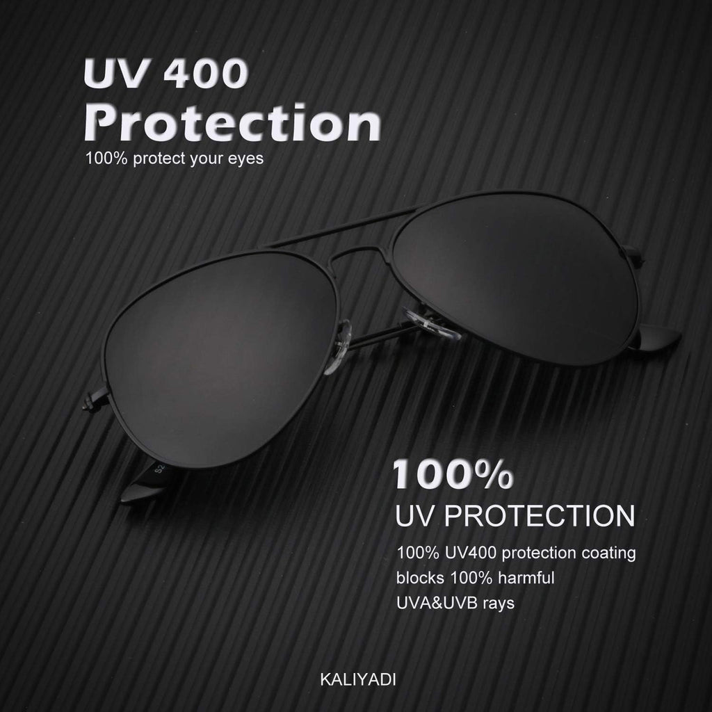 Kaliyadi Polarized Classic Aviator Sunglasses