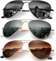 Kaliyadi Polarized Classic Aviator Sunglasses