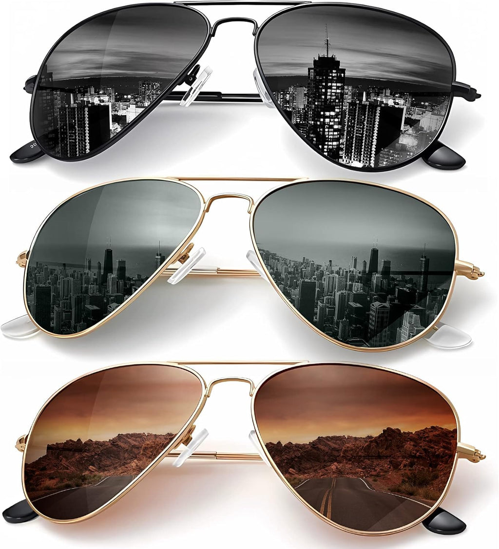 Kaliyadi Polarized Classic Aviator Sunglasses