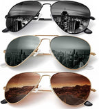 Kaliyadi Polarized Classic Aviator Sunglasses