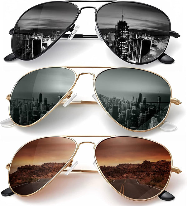 Kaliyadi Polarized Classic Aviator Sunglasses