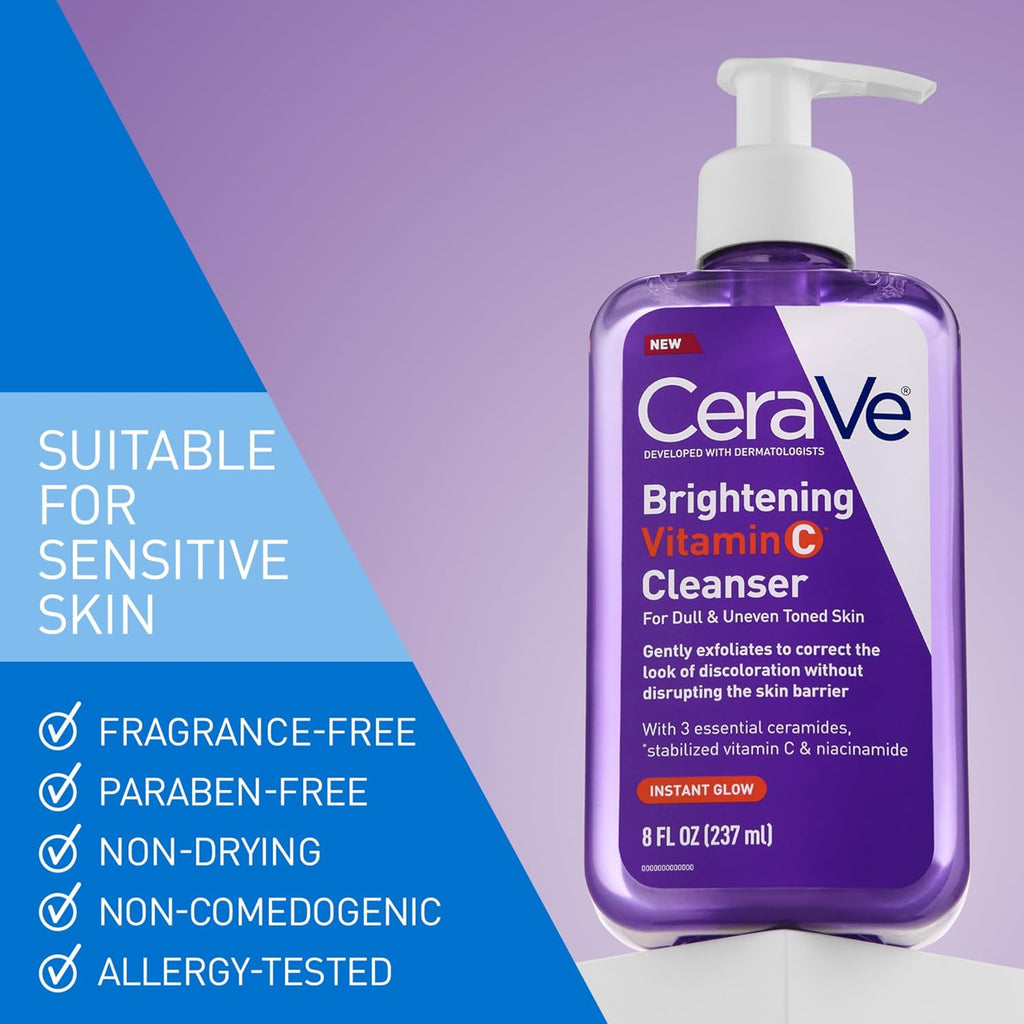 CeraVe Vitamin C Brightening Cleanser